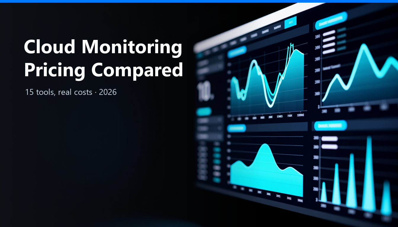 Cloud Monitoring Pricing Compared: What 15 Tools Actually Cost (2026)